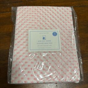 Pottery Barn Kids Pink Mini Dot Sheer 44” x 84” Single Panel New